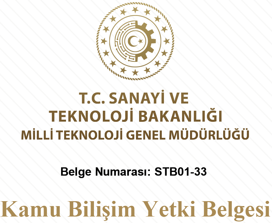 Kamu Bilişim Yetki Belgesi